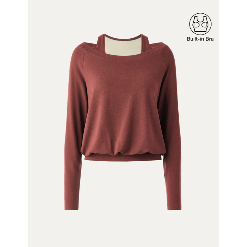 OGL LiteWarm Multi-Wear Layering Brami Top SIZE L